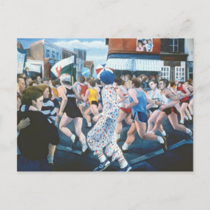 London Marathon 1996 Postcard