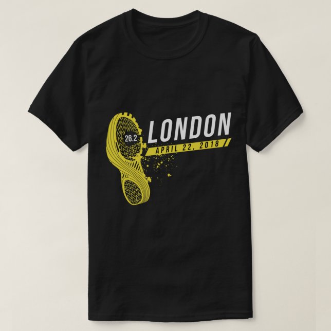 London Marathon 2018   T-Shirt (Design Front)