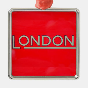 London Metal Ornament