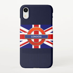London Metro/ England Flag iPhone XR Case