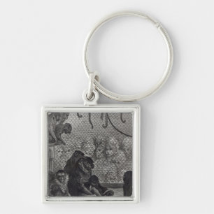 London' Monkeys Keychain