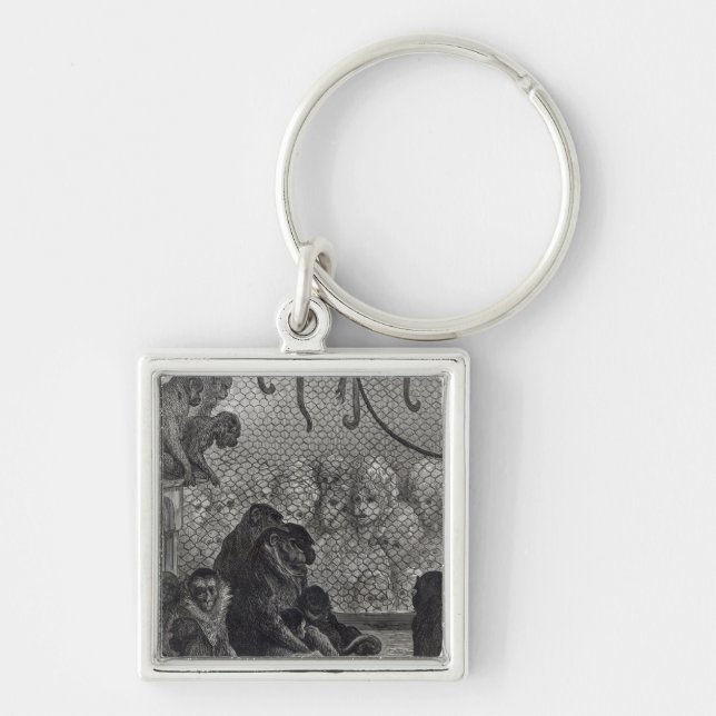 London' Monkeys Keychain (Front)
