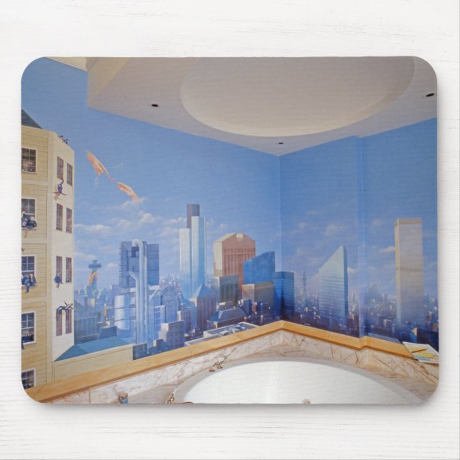London New York Crash Mouse Pad (Front)