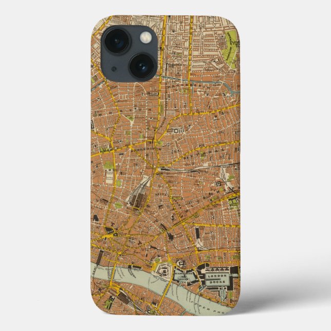 London Northeast Case-Mate iPhone Case (Back)