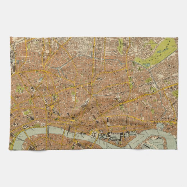 London Northeast Kitchen Towel (Horizontal)