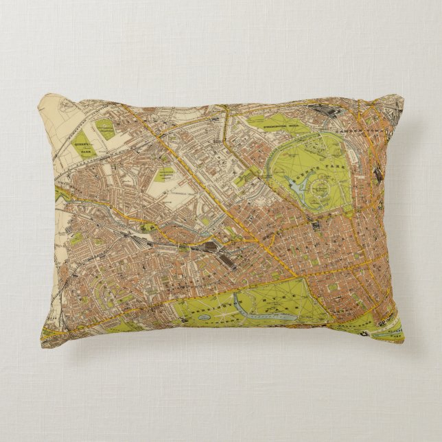 London Northwest Accent Pillow (Front)