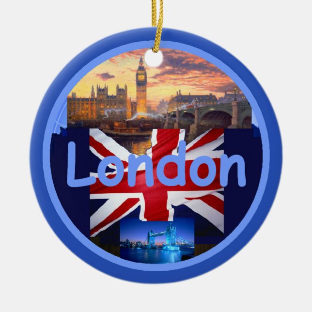 LONDON Ornament (Front)