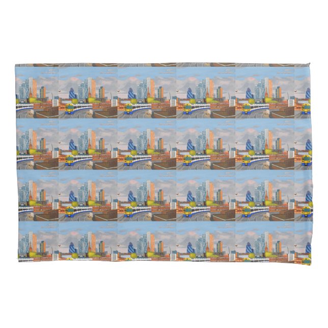 London Overground pillowcase  (Front)