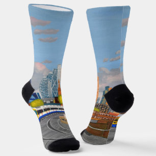 London Overground socks