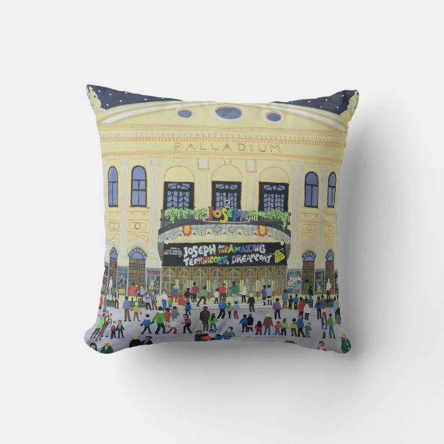 London Palladium 'Joseph' 1992 Throw Pillow (Front)
