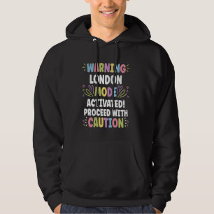 LONDON Personalized Name Funny Cute Custom LONDON  Hoodie