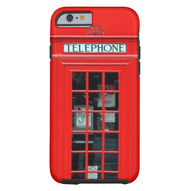 London Phone Booth iPhone 6 case (Back)