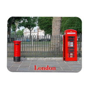 London phone booth & postbox magnet