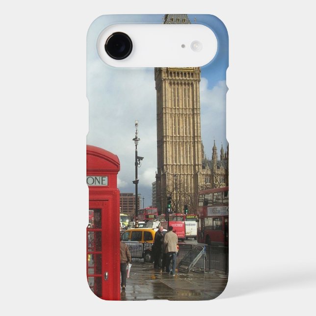 London Phone box & Big Ben (St.K) Case-Mate iPhone Case (Back)