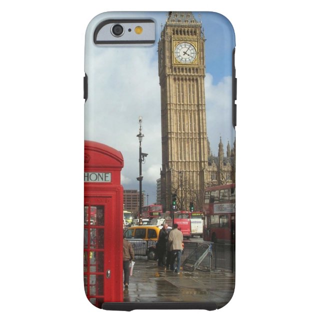 London Phone box & Big Ben (St.K) Case-Mate iPhone Case (Back)