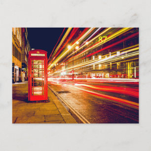 London phonebooth postcard
