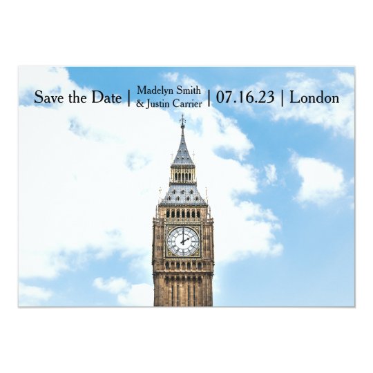 London Photo - Save the Date Card
