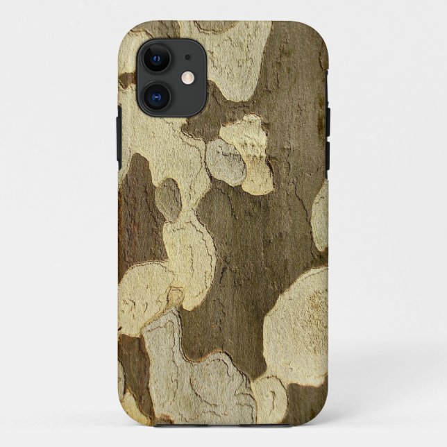 London Plane Tree Bark iPhone / iPad Case (Back)