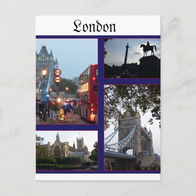 London Postcard (Front)