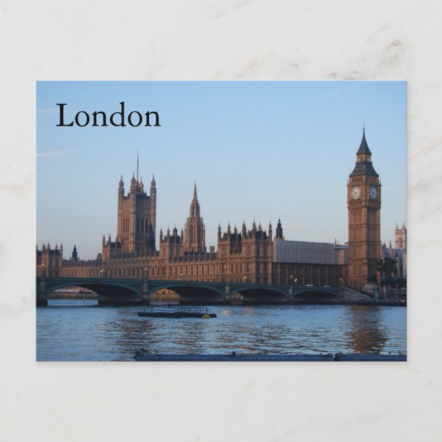 London Postcard (Front)