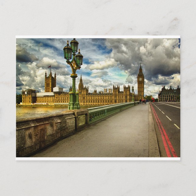 London Postcard (Front)