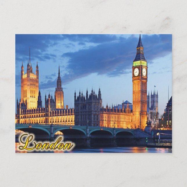 London Postcard (Front)