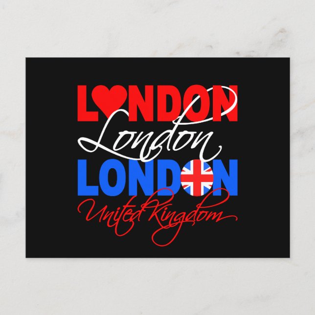 London postcard - customize! (Front)