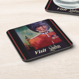 London Poster Beverage Coaster