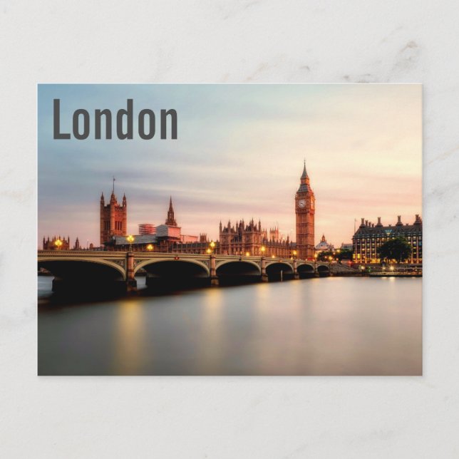 London Postkarte Postcard (Front)
