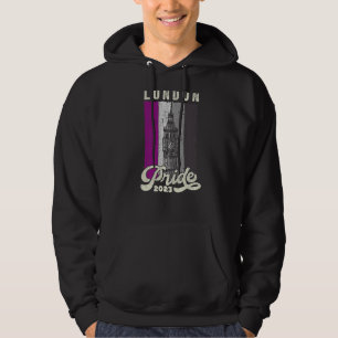London Pride 2023, Big Ben, Asexual Pride Flag Pre Hoodie