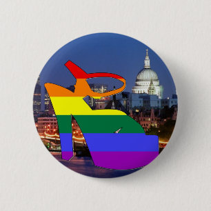 London Pride 2 Inch Round Button