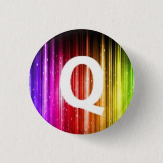 London Queers mini badge Q 1 Inch Round Button