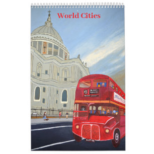 London Red Bus Calendar 
