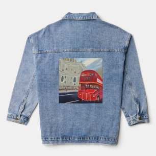London Red Bus Denim Jacket