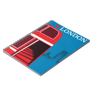 London Red Bus Notebook