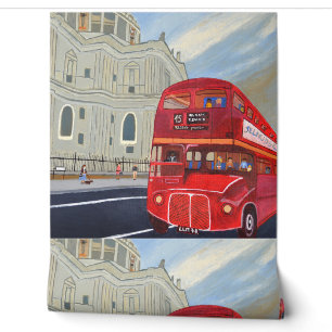 London Red Bus wallpaper