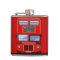 London Red Double Decker Bus Flask