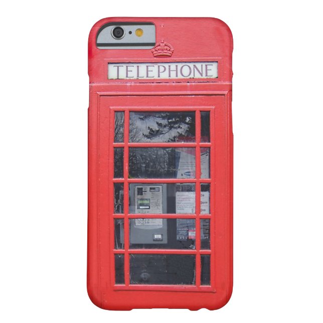 London Red Telephone Box Case-Mate iPhone Case (Back)