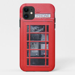 London Red Telephone Box iPhone 11 Case