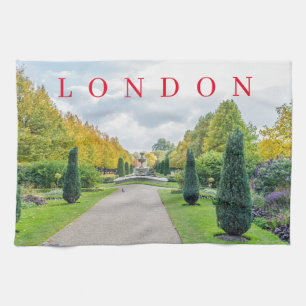 London Regent's Park tea towel