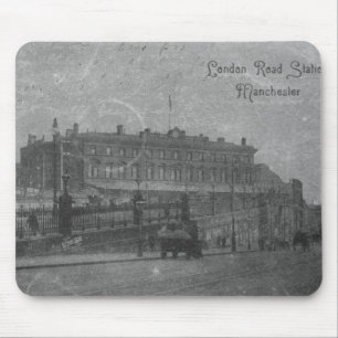 London Road Station, Manchester, c.1910 Mouse Pad