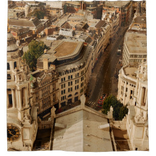London rooftop view panorama with urban architectu