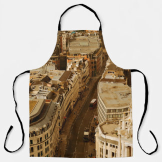 London rooftop view panorama with urban architectu apron