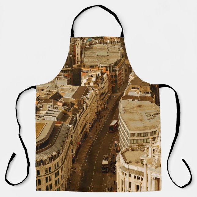 London rooftop view panorama with urban architectu apron (Front)