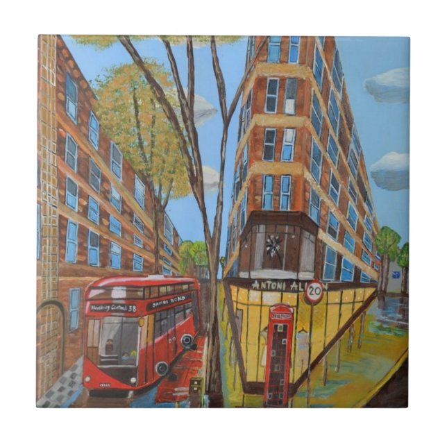 London Rosebery Avenue Tile (Front)