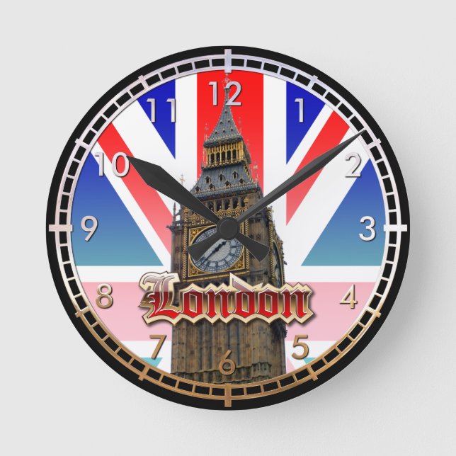 London Round Clock (Front)