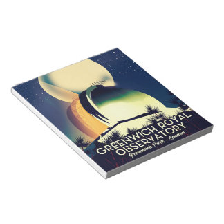 London Royal Observatory Greenwich Notepad