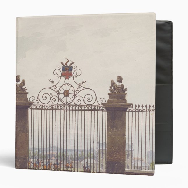 London scene, 1815 binder (Front/Inside)