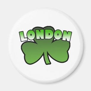 London Shamrock Magnet
