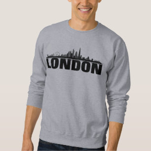 London Skyline Kapuzenpullover Sweatshirt